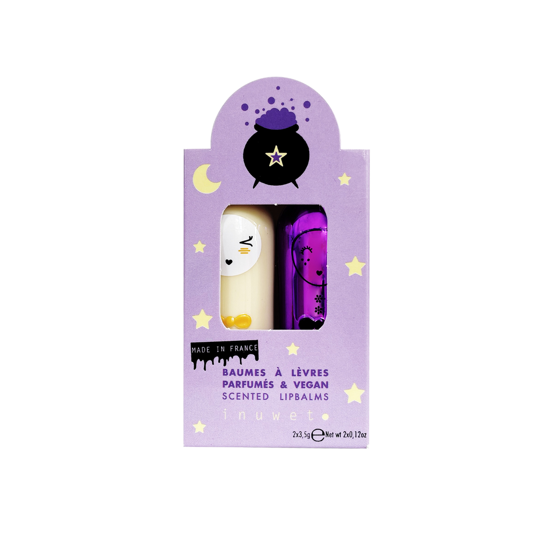 Set de 2 bálsamos labiales - Halloween Bouh!