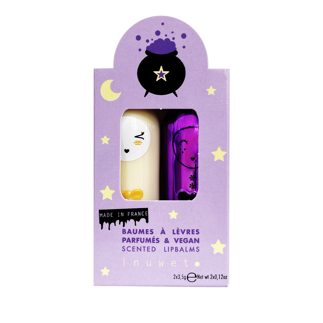 Set de 2 bálsamos labiales - Halloween Bouh!