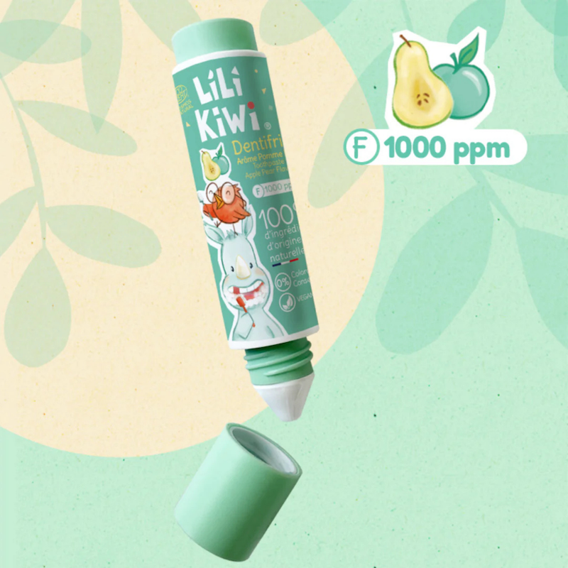 Pasta dental natural: Pera y manzana - 30 ml