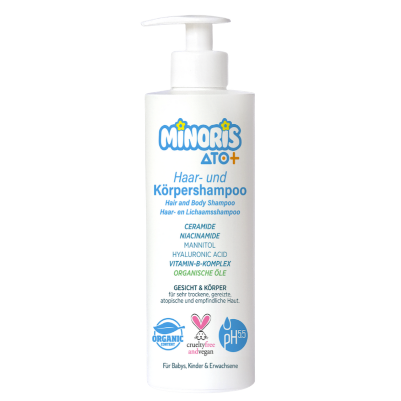 ATO+ Champú Cabello y Cuerpo – 400 ml