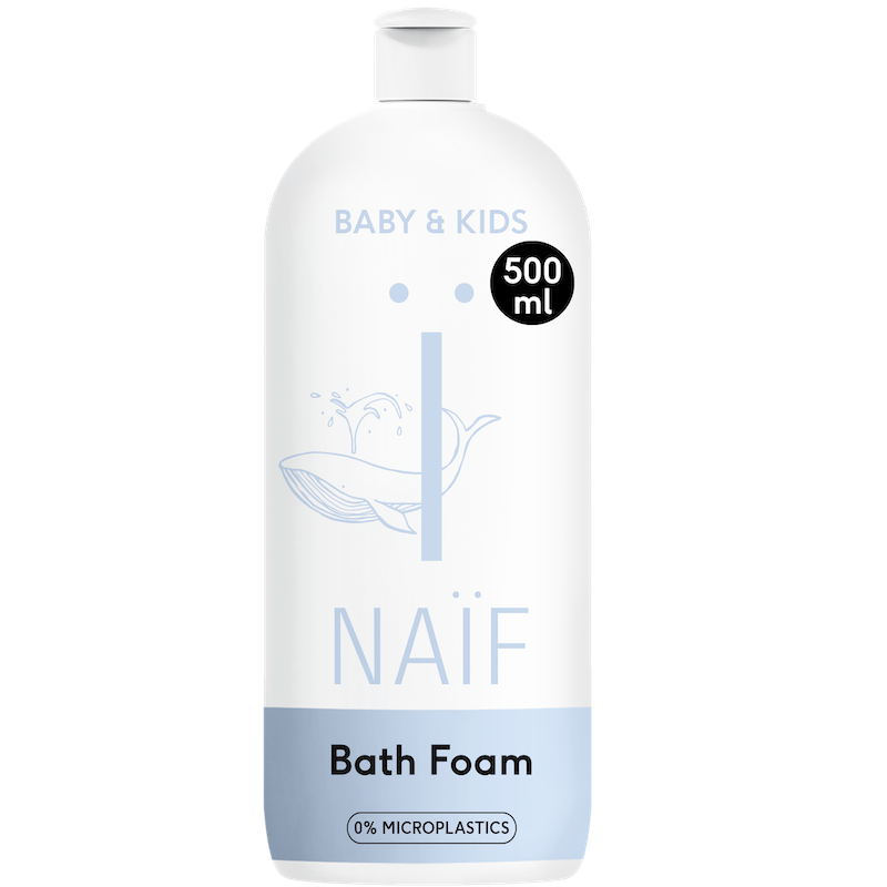 NAÏF Espuma de baño relajante para bebés y niños - 500ml