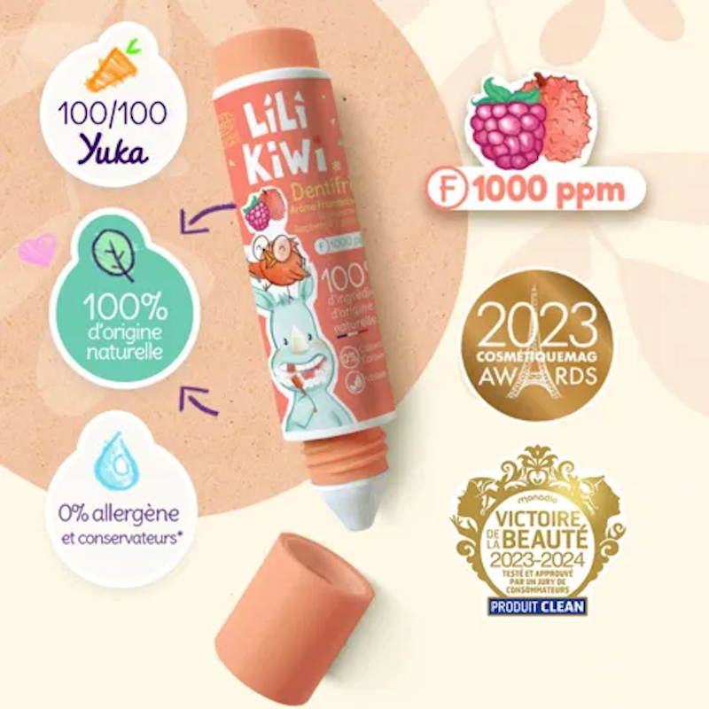 Pasta dental natural: Frambuesa y Lichi - 30 ml