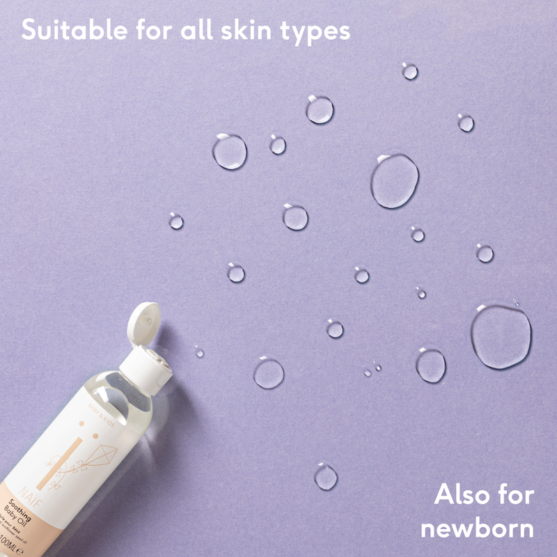 NAÏF Aceite corporal relajante para bebès y niños - 100ml