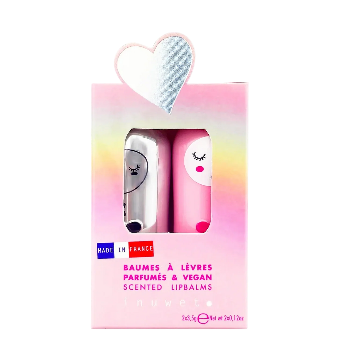 Set de 2 bálsamos labiales - Chloé