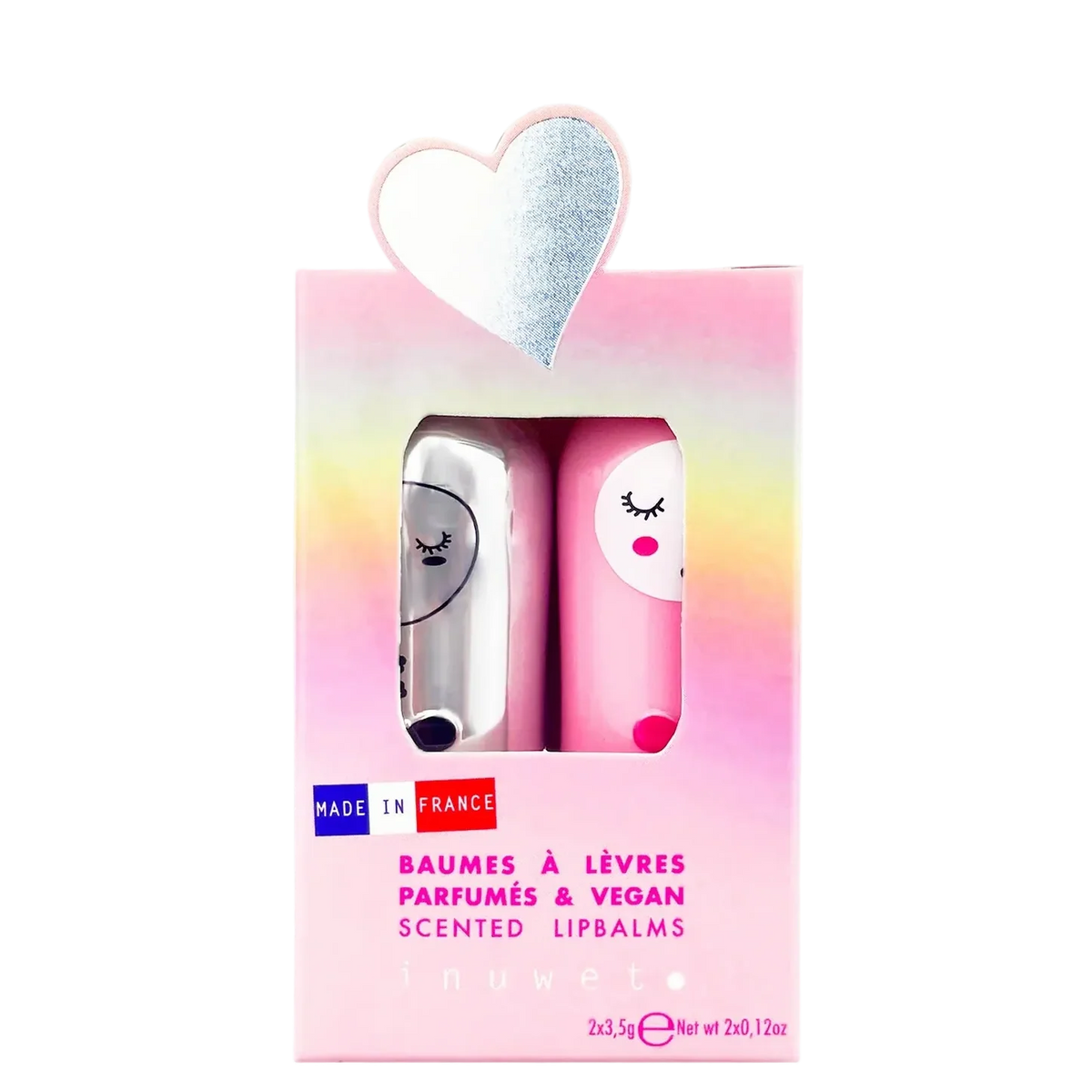 Set de 2 bálsamos labiales - Chloé