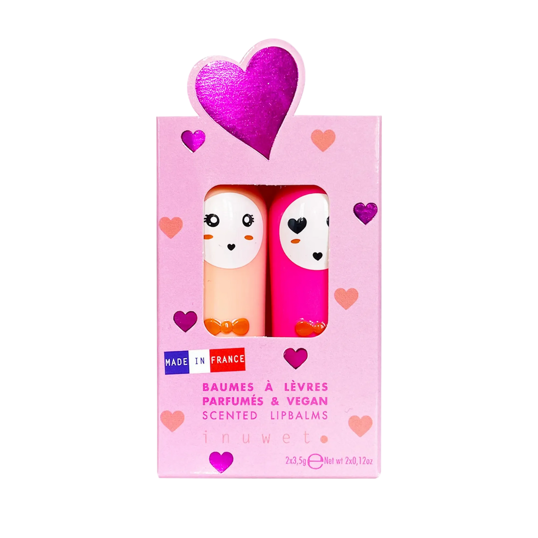 Set of 2 Lip Balms - Carla
