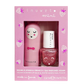 Lip balm + nail polish set - Strawberry