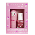 Lip balm + nail polish set - Strawberry