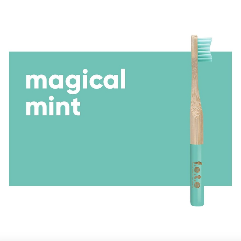 Bamboo toothbrush - Green