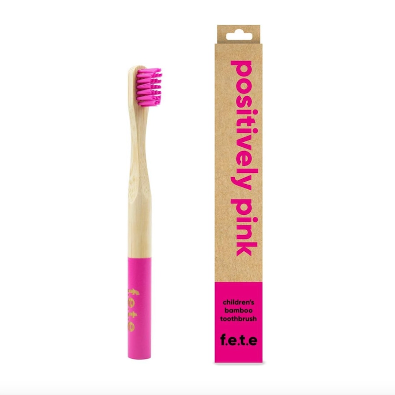 Bamboo toothbrush - Pink