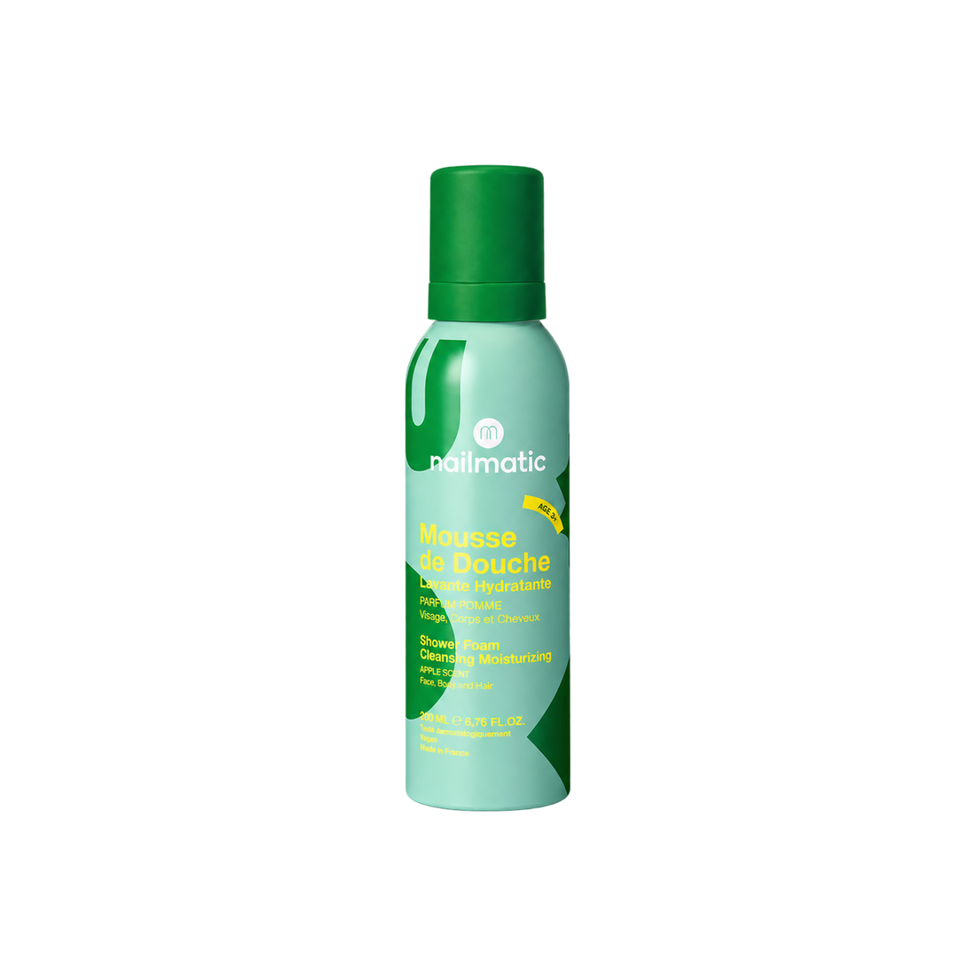 Espuma de ducha Nailmatic Manzana 200 ml