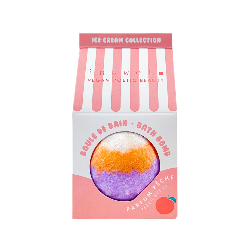 Bomba de baño - Helado melocotón