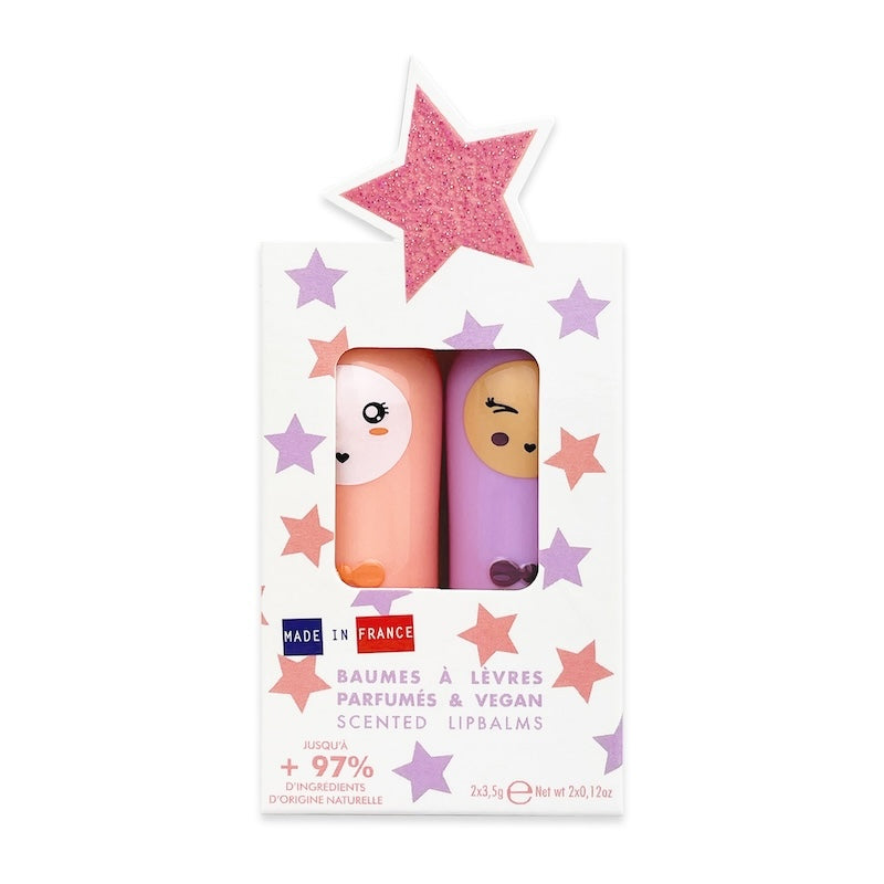 INUWET Set de 2 bálsamos labiales - Agathe