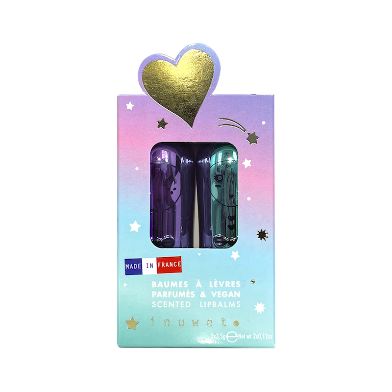 Set of 2 Lip Balms - Rainbow