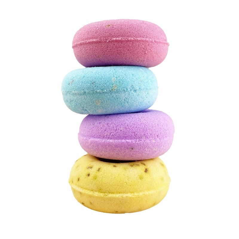 INUWET Set de 4 donuts efervescentes