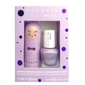 Lip balm + nail polish set - Cloud & Blueberry