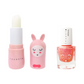 Set de bálsamo labial + esmalte de uñas - Fresa