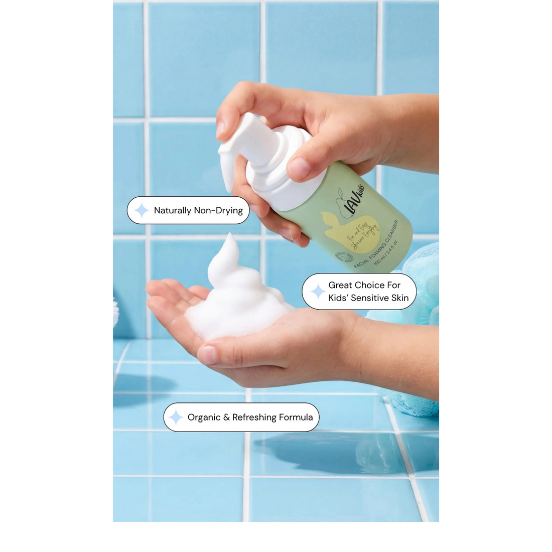Foaming facial cleanser - 100 ml