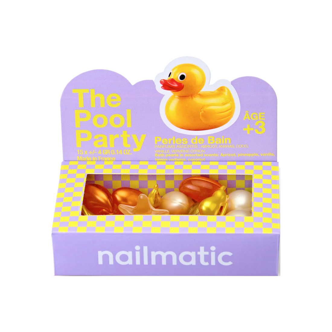 Envase Nailmatic perlas de baño Anisplash 15 x 4 g