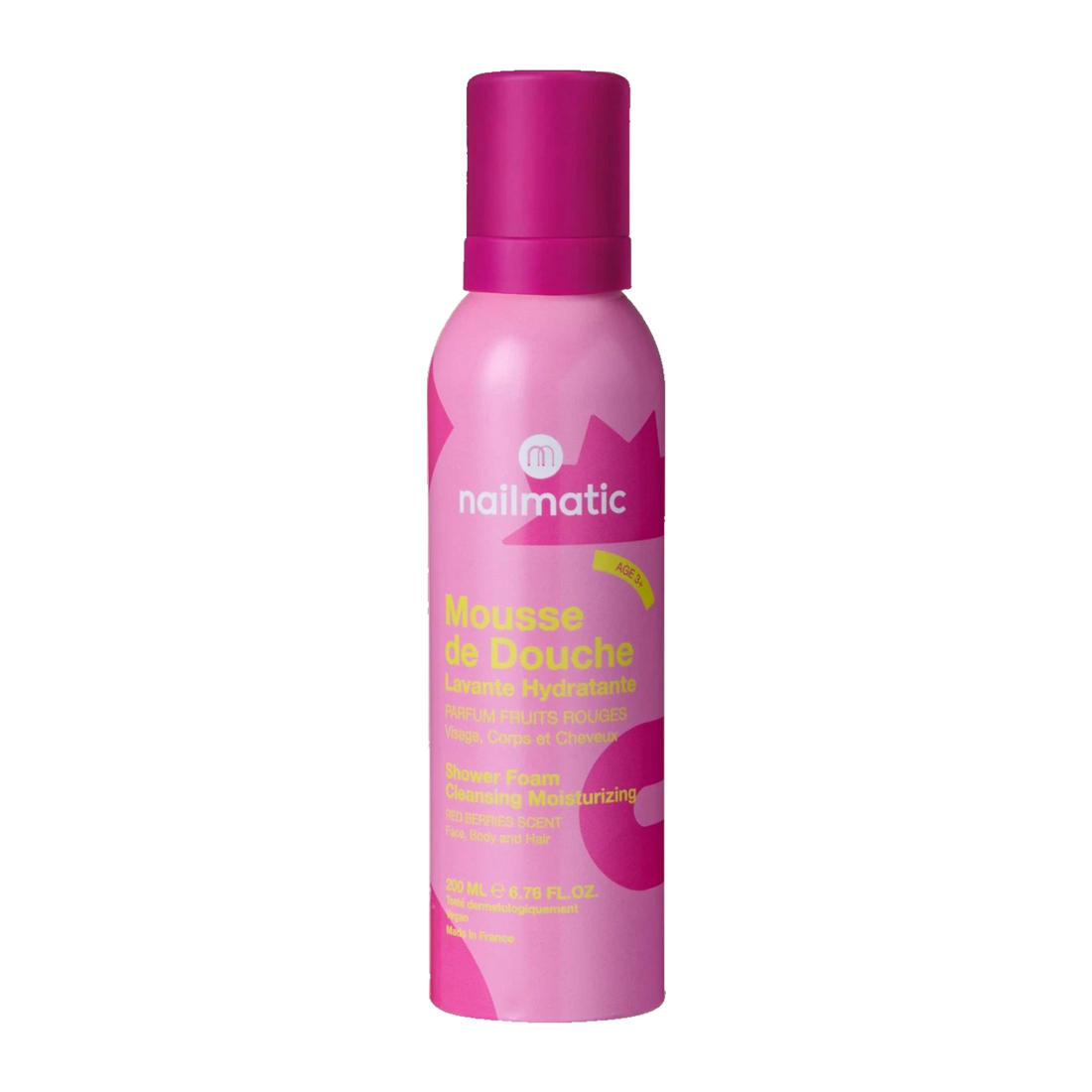 Raspberry shower foam - 200 ml