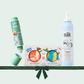 Pack baño y dientes: bombas de baño Mumdose, pasta de dientes Lilikiwi pera y manzana y Chantilly lavante Ouate