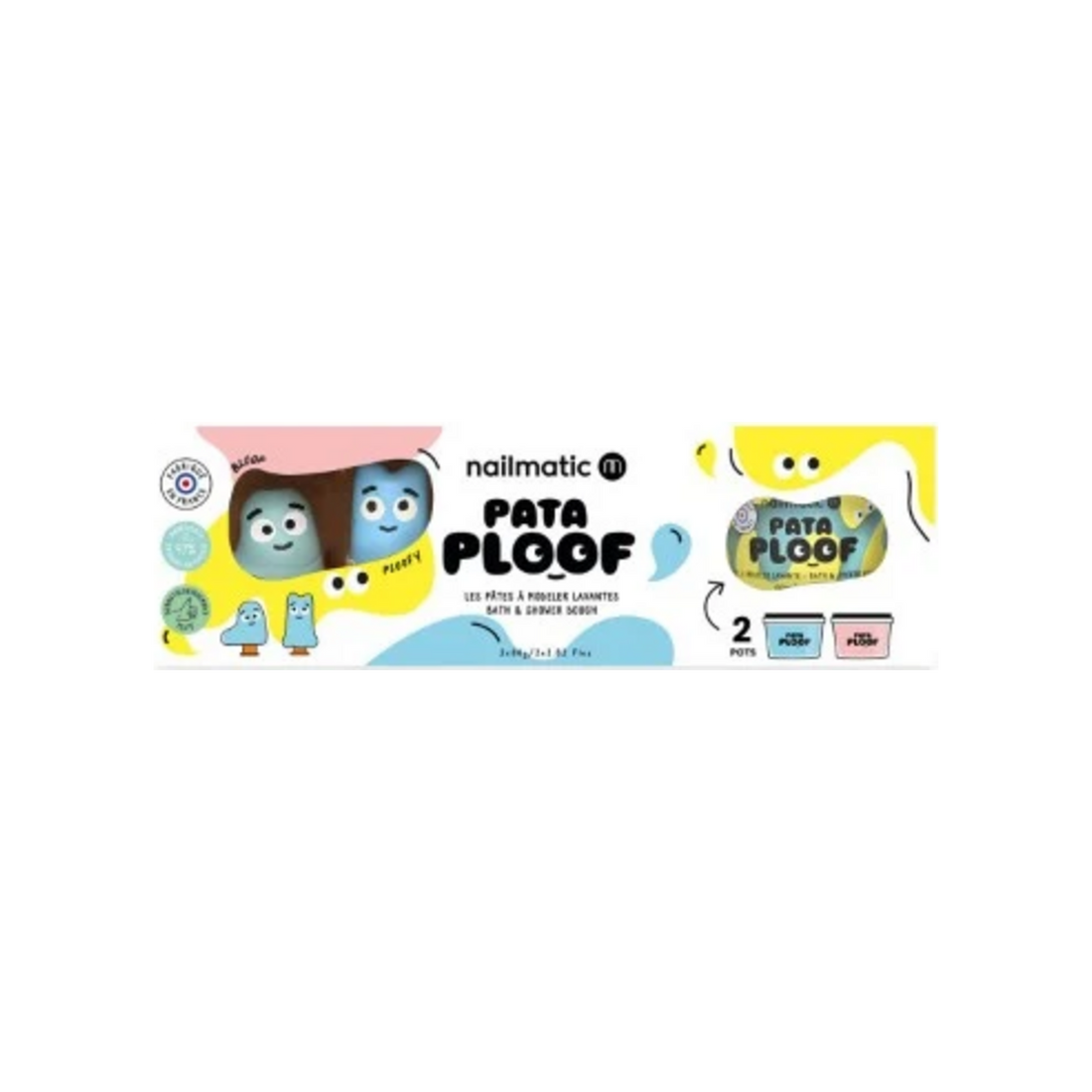 Nailmatic Pataploof azul y rosa