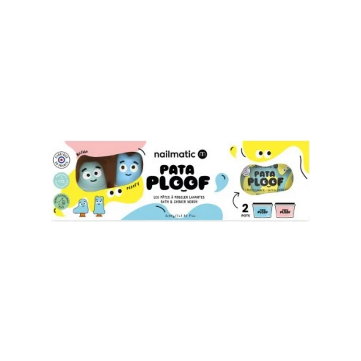 Nailmatic Pataploof azul y rosa