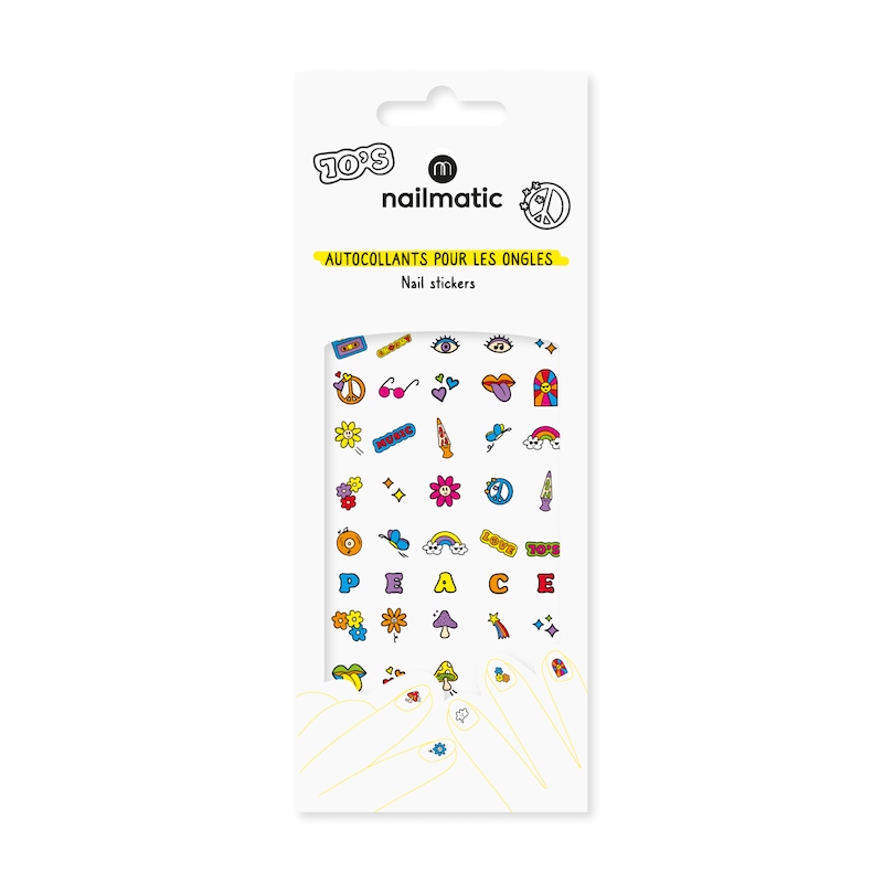 Nail Stickers - Seventies